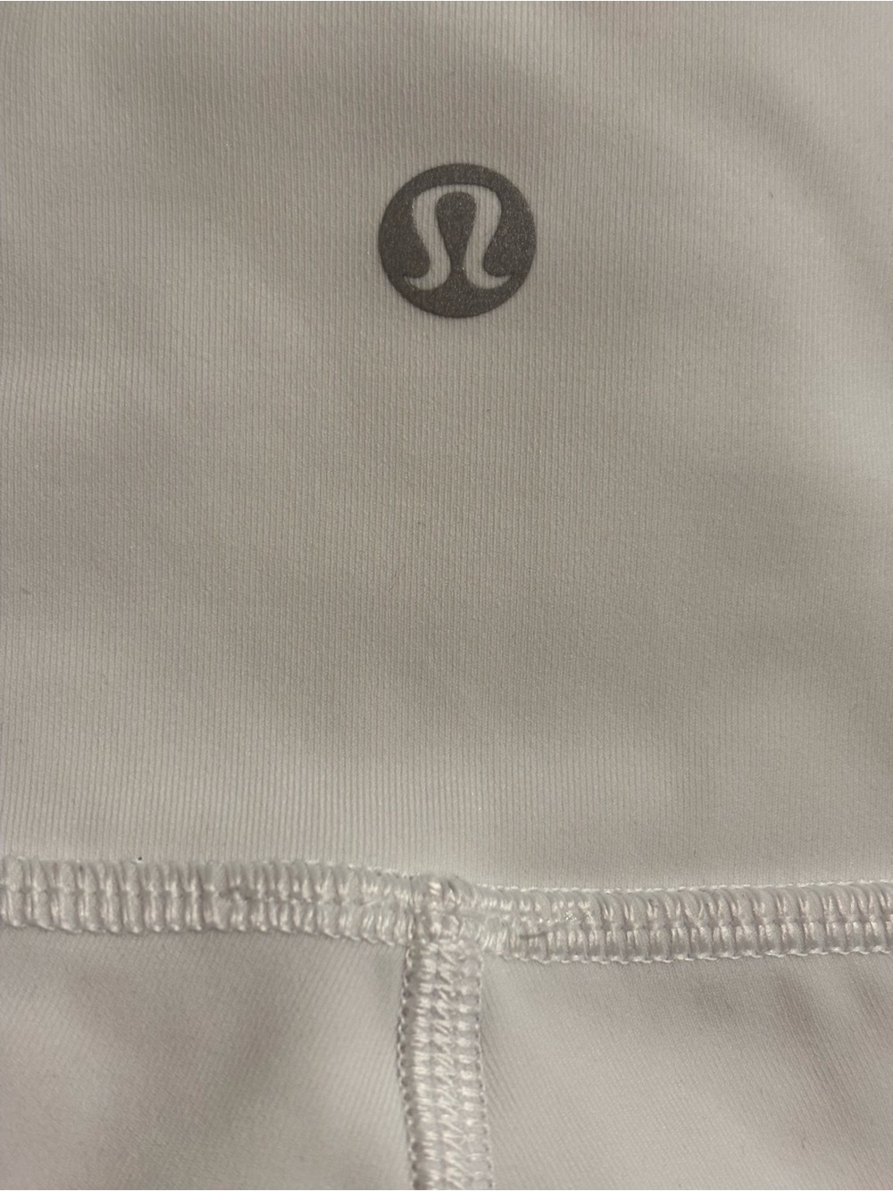 Lululemon White Forget The Sweat Tight size 2 25in - Picture 3 of 6